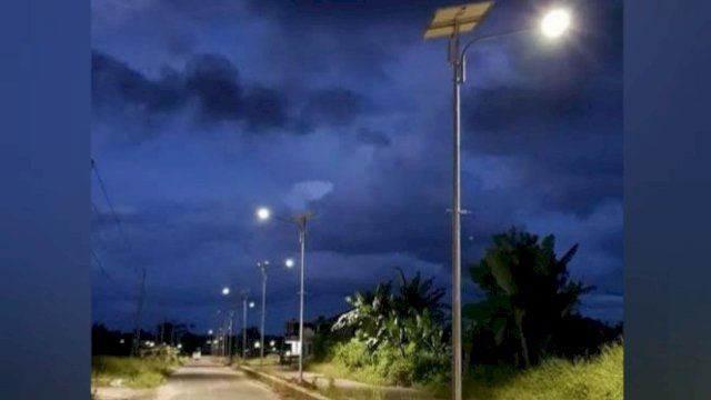 Ilustrasi lampu penerangan jalan. (dok. Kontributor)