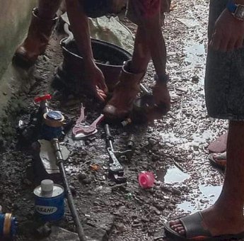 Kelurahan Amborawang Darat Maksimalkan Pelayanan Air Bersih dengan Sinergi Perusahaan