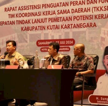 Sekda Kukar Buka Rapat Penguatan TKKSD dan Pemetaan Potensi Daerah