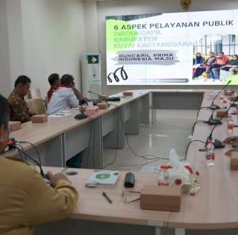 Komitmen Dinas Dukcapil Kukar, Siap Terima Sanksi Jika Pelayanan Tak Sesuai Standar