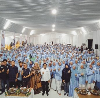 Ribuan Anggota Bestie TSM Dukungan, Siap Memenangkan Tasming Hamid di Pilkada 2024