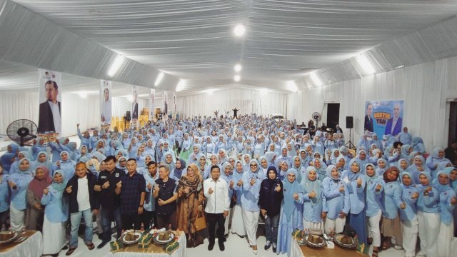Ribuan Anggota Bestie TSM Dukungan, Siap Memenangkan Tasming Hamid di Pilkada 2024