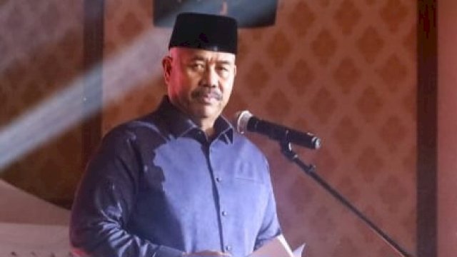 Bupati Kutai Kartanegara Edi Damansyah, saat memberikan sambutan. (Istimewa)