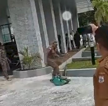 Presidum MW Kahmi Sulsel Kecam Oknum Satpol PP Sulbar Injak-injak Bendera HMI
