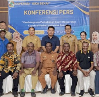 Lepas dari PT Dongeng Prabawa, Koperasi Iska Bekai Buka Kebun Sawit 5000 Hektar di Merauke