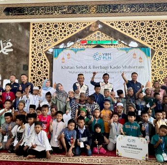 Sambut Hari Anak Nasional, PLN Gelar Khitan Massal Gratis di Bulan Muharram