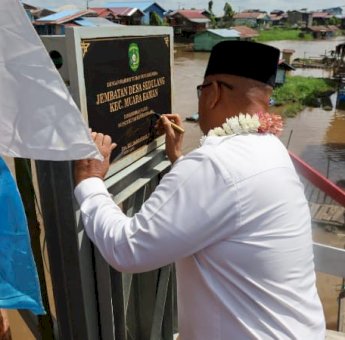 Bupati Kukar Resmikan Jembatan Desa Sedulang, Muluskan Akses Masyarakat dan Tingkatkan Kesejahteraan