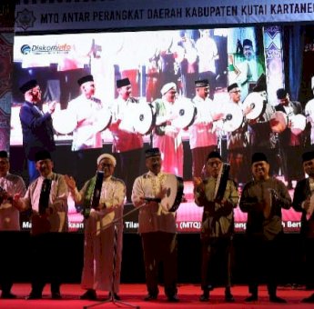 Bupati Kukar Buka MTQ Antar OPD, ASN Jadi Pelopor Gerakan Mengaji