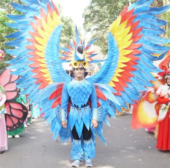 Camat, SKPD, hingga Instansi Meriahkan Fashion Karnaval Beautiful Malino