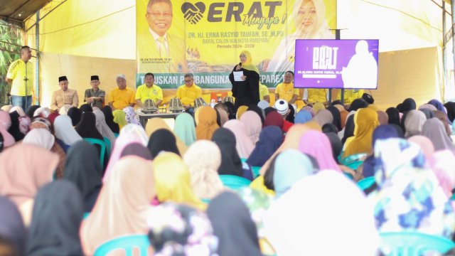 ERAT Menyapa di Lakessi: Erna Rasyid Taufan Paparkan 15 Program Gratis Andalan