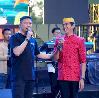 Ridwan Sau dan Bupati Gowa Berduet di Penutupan Beautiful Malino 2024