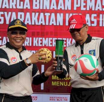 Kalapas IIA Parepare Buka Rangkaian Acara HUT Kemerdekaan RI dan Hari Pengayoman