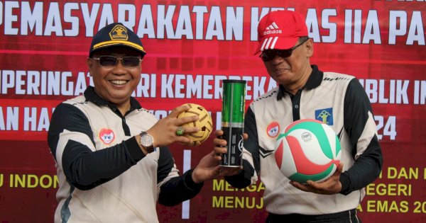 Kalapas IIA Parepare Buka Rangkaian Acara HUT Kemerdekaan RI dan Hari Pengayoman