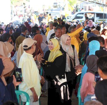 Komitmen Erna Rasyid Taufan Realisasikan 15 Program Andalan, Warga Labukkang Antusias Hadiri ERAT Menyapa