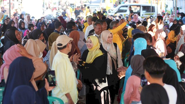 Komitmen Erna Rasyid Taufan Realisasikan 15 Program Andalan, Warga Labukkang Antusias Hadiri ERAT Menyapa