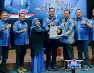 AHY Berikan Restu, Erat Bersalam Siap Bertarung di Pilwalkot Parepare 2024