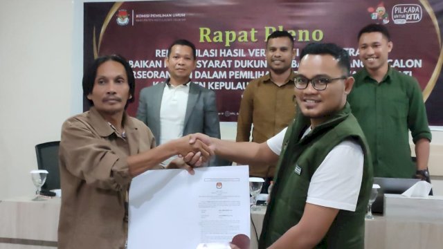 KPU Selayar Tetapkan Bapaslon ADAMA Penuhi Syarat Verifikasi Faktual Kedua