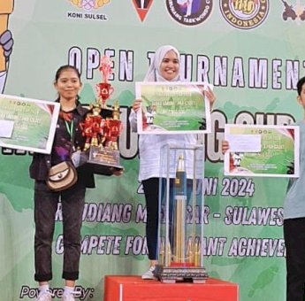 Didukung Penuh Huadi Group, Atlet Taekwondo Bantaeng Torehkan Prestasi di Tamarunang Cup Armed