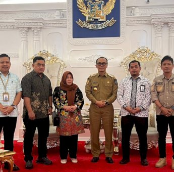Bahas Perkembangan Pengawasan Pilkada Serentak 2024, Bawaslu Sulsel Temui Pj Gubernur