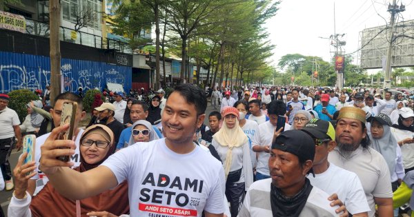 Baju Seragam Gratis Plus, Program Utama Andi Seto Jika Terpilih Jadi Walikota Makassar