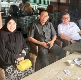 TP, ERAT dan RSA Ngopi Bareng, Sinyal Koalisi di Pilkada Parepare Menguat