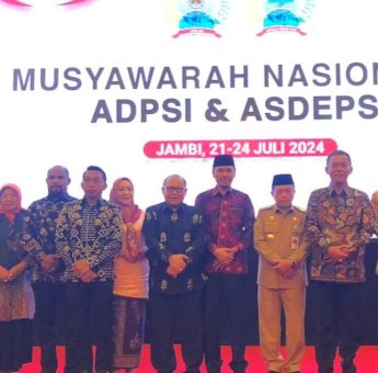 Wakil Ketua DPRD Sulsel Syaharuddin Alrif Hadiri Munas II ADPSI-ASDEPSI Tahun 2024