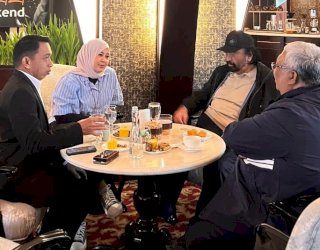 Surya Paloh Imbau Kader NasDem Solid Menangkan Duet ASS-Fatma di Pilgub Sulsel 2024