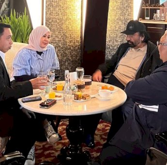 Surya Paloh Imbau Kader NasDem Solid Menangkan Duet ASS-Fatma di Pilgub Sulsel 2024