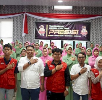 KPU Soppeng Sosialisasikan Tahapan dan Jadwal Pemilihan Serentak 2024 Bersama Ibu Bhayangkari
