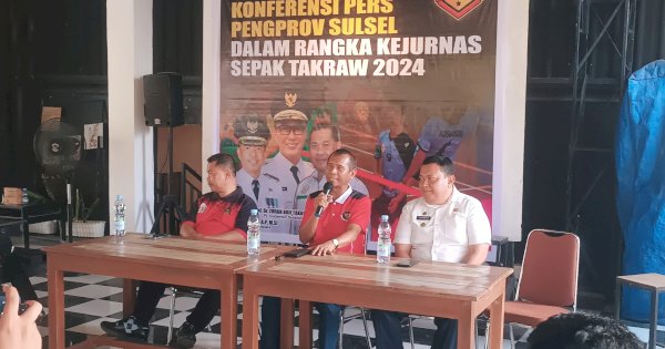 Parepare Tuan Rumah Kejurnas Sepak Takraw 2024: Sulsel Targetkan Juara Umum