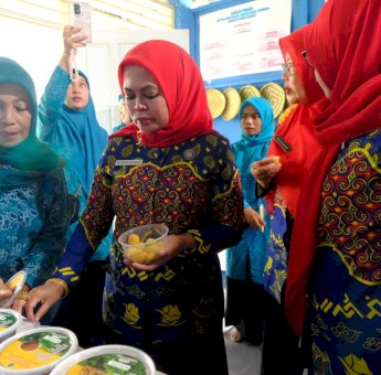 TP PKK Kecamatan Parigi Olah Bayam Brazil Jadi Cemilan Hingga Makanan Pendamping