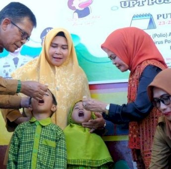 67.827 Anak di Kabupaten Gowa Wajib Imunisasi Polio