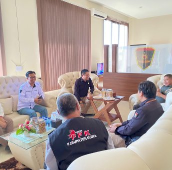 Bawaslu dan KPU Gowa Koordinasikan Data Pemilih di Wilayah Divif 3 Kostrad