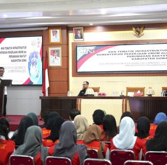 170 Mahasiswa Unhas KKN di Gowa, Karim Dania: Jadi Agen Perubahan di Masyarakat