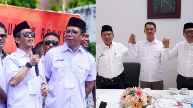 Kolase Foto Paslon JADIMI dan HB Jilid II. [FOTO: IST]