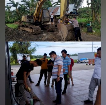 Satreskrim Polres Jeneponto Tutup Aktivitas Tambang Liar dan SPBU Nakal