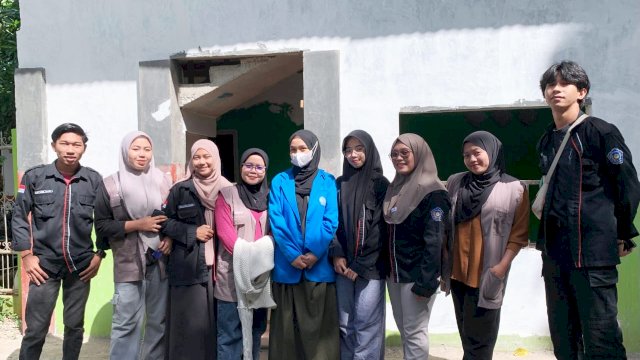 Mahasiswa Universitas Muhammadiyah (Unismuh) Bulukumba yang melakukan Survei Tugas Akhir di Kepulauan Selayar. (Istimewa)