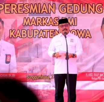 Abd. Rauf: Markas PMI Gowa Akan Beroperasi 24 Jam