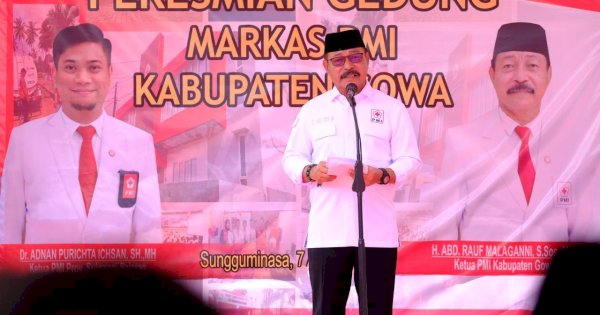 Abd. Rauf: Markas PMI Gowa Akan Beroperasi 24 Jam