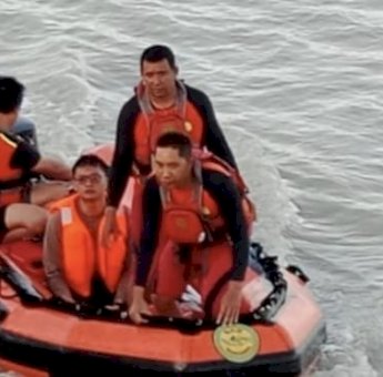 Speed Terbalik di Sungai Maro Merauke, 6 Orang Awak Selamat, Satu Orang Belum Ditemukan