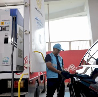 Sepanjang Perayaan Kemerdekaan, SPKLU di IKN Layani 340 Pengisian Mobil Listrik
