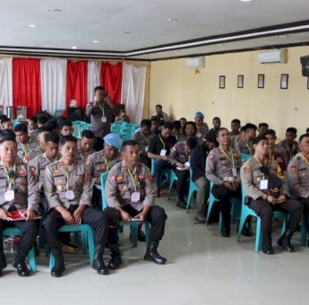 Kapolres Mappi Ingatkan Anggota Polisi, Jaga Netralitas Pilkada 2024