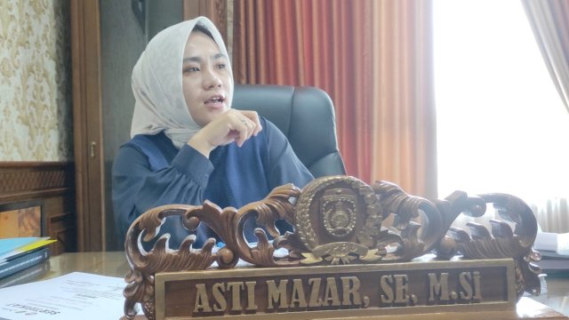 Wakil Ketua I DPRD Kutai Timur, Asti Mazar. (Istimewa)