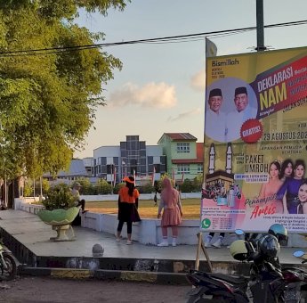 Deklarasi Natsir Ali – Muhtar, Gelar Jalan Santai Berhadiah Umroh dan Motor