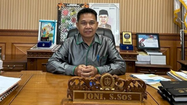 Ketua DPRD Kutai Timur, Joni. (Istimewa)