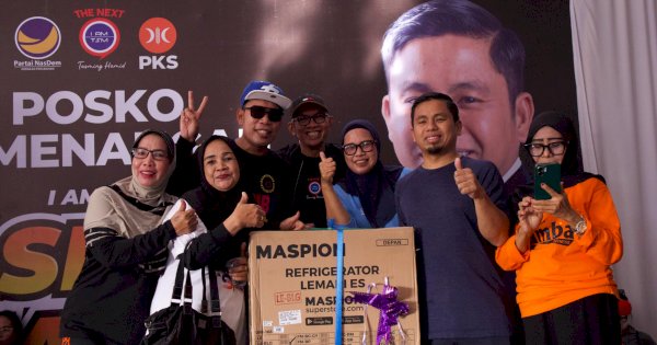 Meriahkan Akhir Pekan, Bestie TSM Gelar Senam Zumba di Posko Tasming Hamid