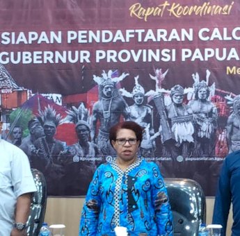 KPU Papsel Umumkan Pendaftaran Paslon Pilgub Papua Selatan dengan Sejumlah Persyaratan