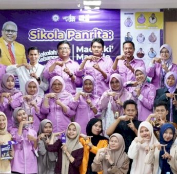 Ratusan Mahasiswa Antusias Ikut Sekolah Kebangsaan UNM dan Tular Nalar MAFINDO