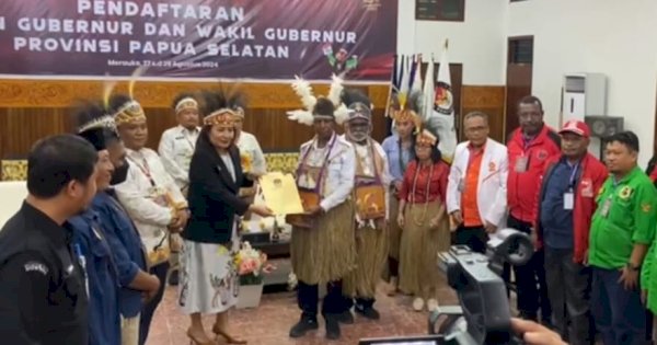 KPU Nyatakan Lengkap Berkas Pendaftaran 2 Kontestan di Pilgub Papua Selatan