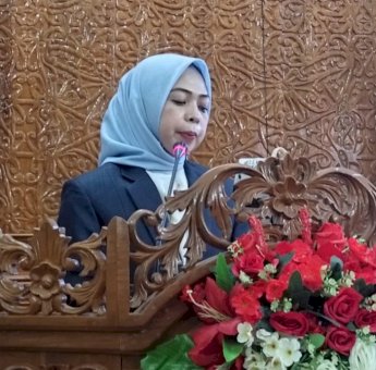 Mulyana Sampaikan PU Fraksi AKB Terhadap Raperda Pertanggungjawaban APBD Kutim TA 2023